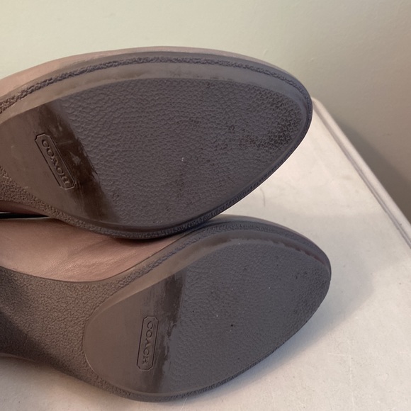 Coach Annika grey leather booties - Picture 14 of 16